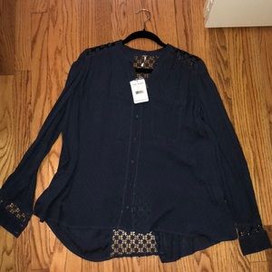Free people blouse!